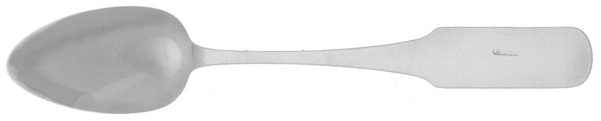 Coin Silver Flatware Tablespoon (Serving Spoon) by Joseph Barton-2
