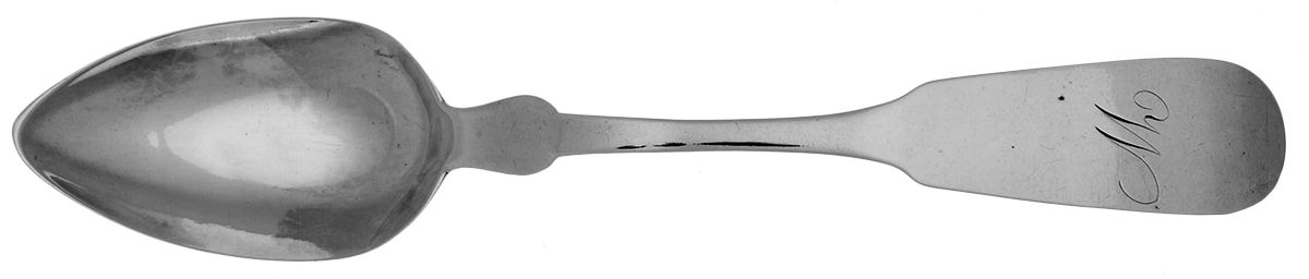 Coin Silver Flatware Teaspoon by John Federhen Jr-1