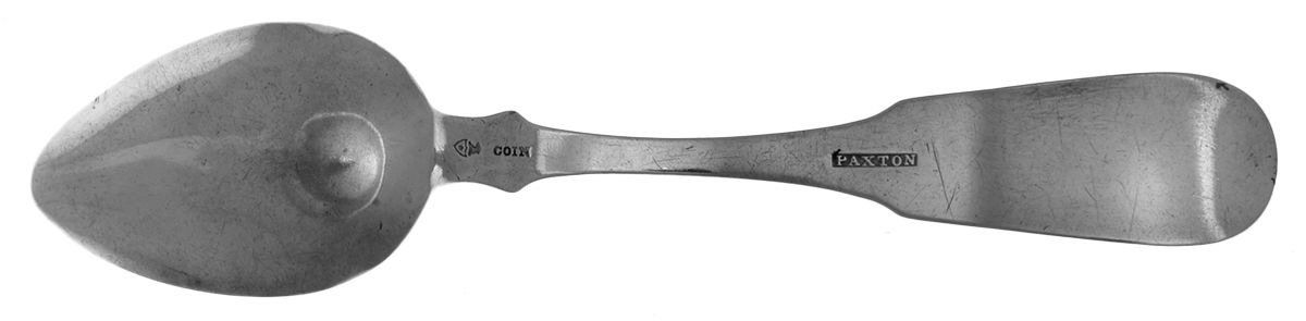 Coin Silver Flatware Teaspoon by James Watts Silver-2