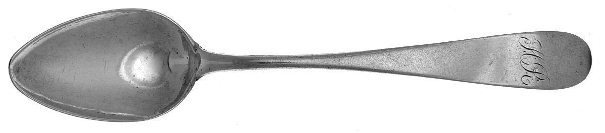 Coin Silver Flatware Five O'Clock Teaspoon by John Pittman-1