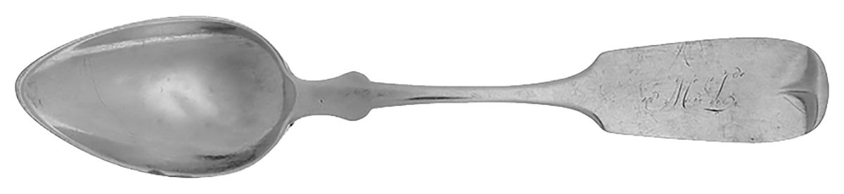 Coin Silver Flatware Teaspoon by Joseph Seymour & Co.-1