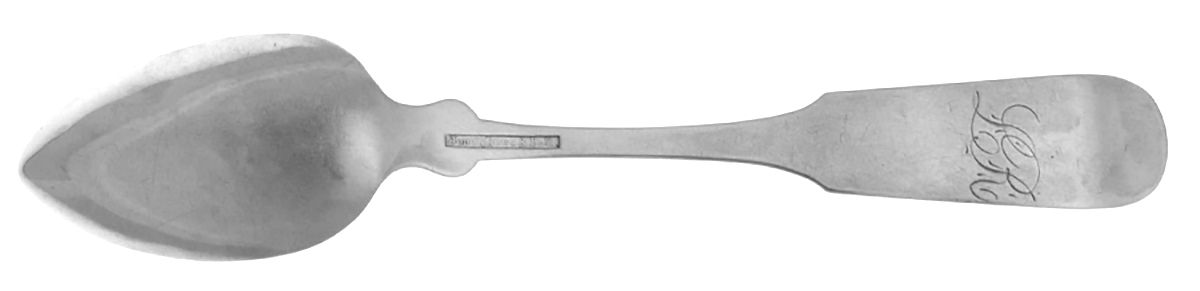 Coin Silver Flatware Teaspoon by Jones, Lows & Ball-2