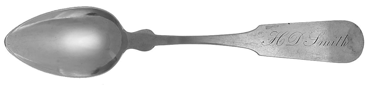 Coin Silver Flatware Teaspoon by Jabez Gorham & Son-1