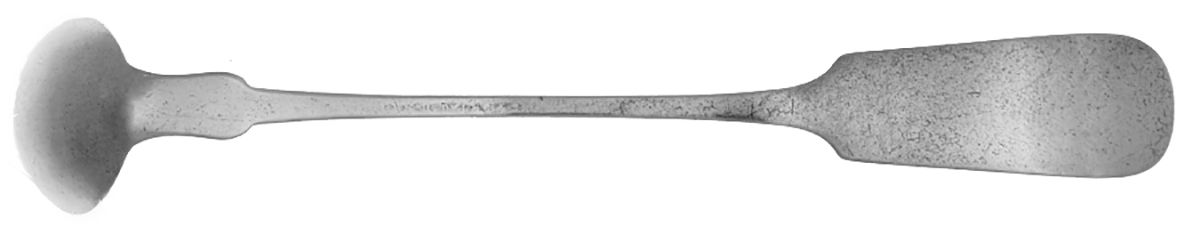 Coin Silver Flatware Mustard Spoon by John H Tyler & Co-2