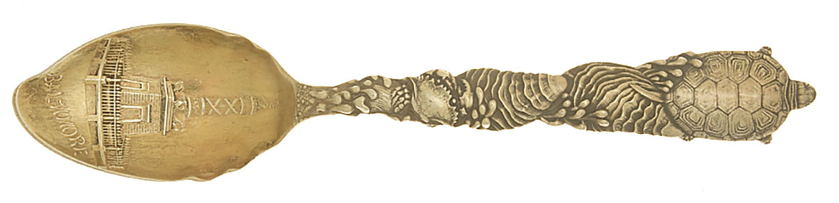 JRA2 (Sterling) Souvenir Spoon (Terrapin) by James R Armiger-1