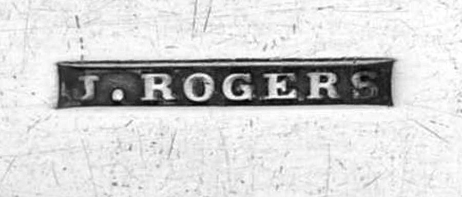 Coin Silver Flatware Tablespoon (Serving Spoon) by J. Rogers-4