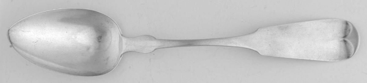 Coin Silver Flatware Tablespoon (Serving Spoon) by Lows, Ball & Co-1