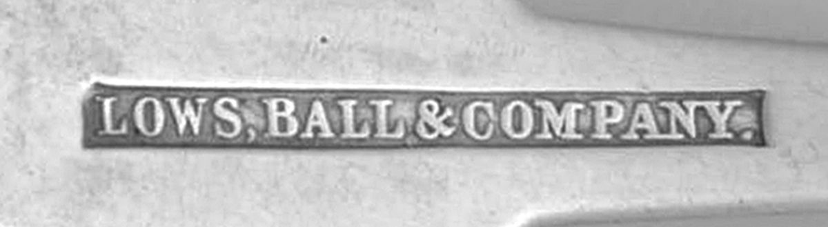 Coin Silver Flatware Tablespoon (Serving Spoon) by Lows, Ball & Co-3