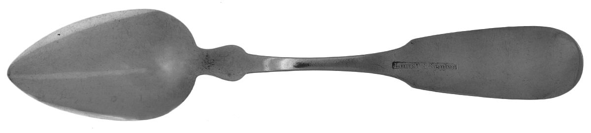 Coin Silver Flatware Teaspoon by Abner Lowell & Wm. Senter-2