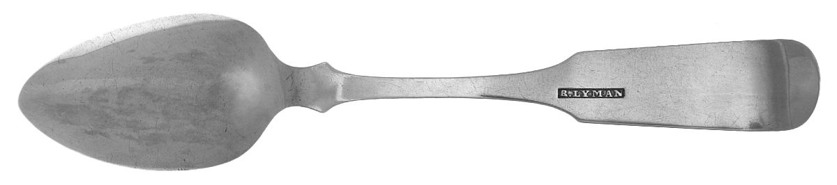 Coin Silver Flatware Teaspoon by R. Lyman-2