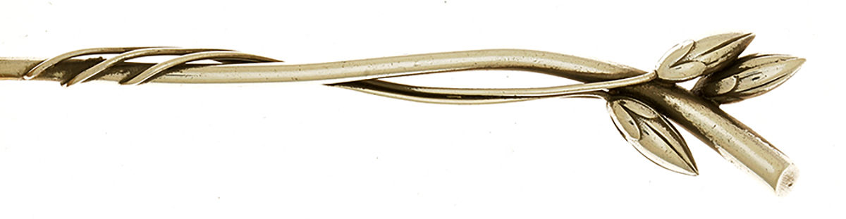 LZR1 (Sterling) Medium Solid Berry/Casserole Spoon by Ludwig, Redlich & Co-2