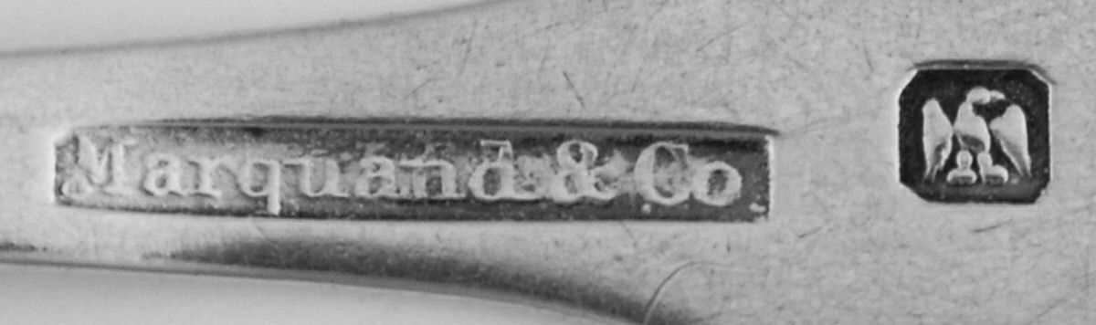 Coin Silver Flatware Teaspoon by Marquand & Co.-3