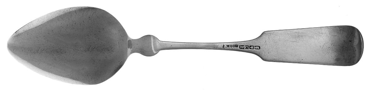 Coin Silver Flatware Tablespoon (Serving Spoon) by John Mood-2