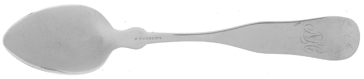 Coin Silver Flatware Teaspoon by Newell Harding & Co-2