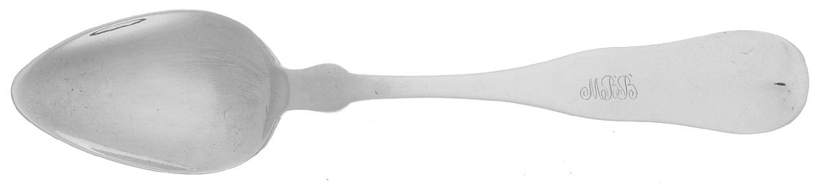 Coin Silver Flatware Teaspoon by Newell Harding & Co-1