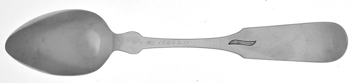 Coin Silver Flatware Teaspoon by Newell Harding & Co-2