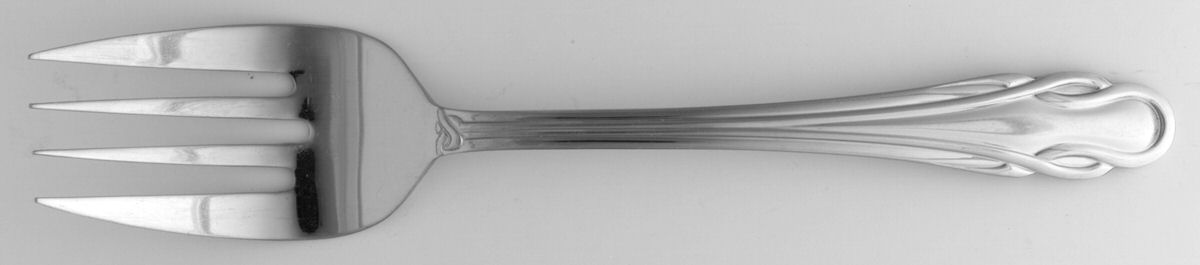 Pfaltzgraff Lanyard (Stainless) Medium Solid Cold Meat Serving Fork