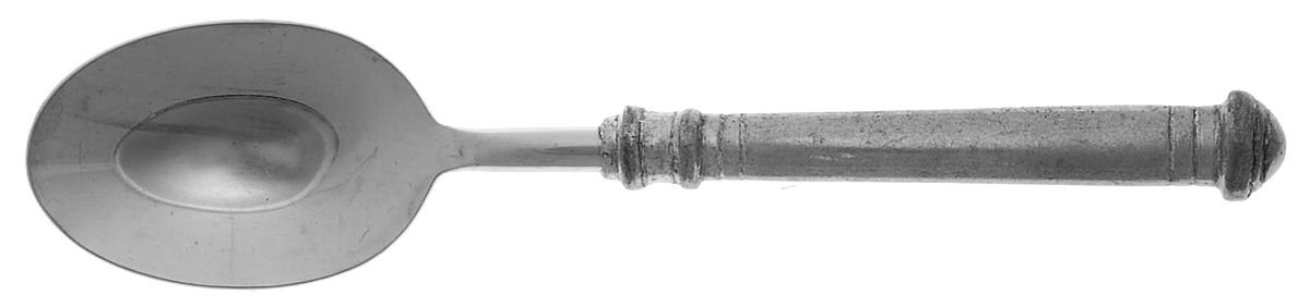 Pottery Barn Pewter (Pewter) Place/Oval Soup Spoon