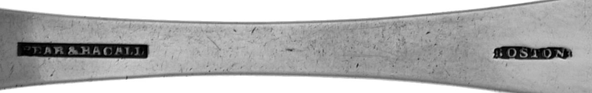 Coin Silver Flatware Small Solid Berry/Casserole Spoon by Pear & Bacall-3