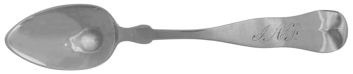 Coin Silver Flatware Teaspoon by Palmer & Bachelder-1