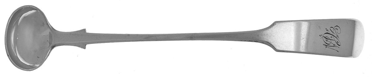 Coin Silver Flatware Mustard Spoon by Page Brothers-1