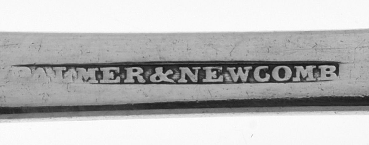 Coin Silver Flatware Teaspoon by Palmer and Newcomb-3