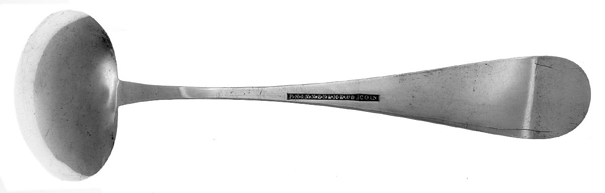 Coin Silver Flatware Solid Piece Cream Ladle by Phinney and Mead-2