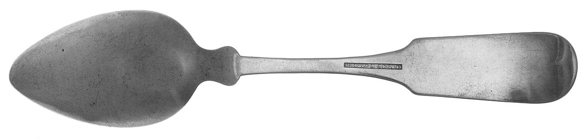 Coin Silver Flatware Teaspoon by Philip B. Segee-2
