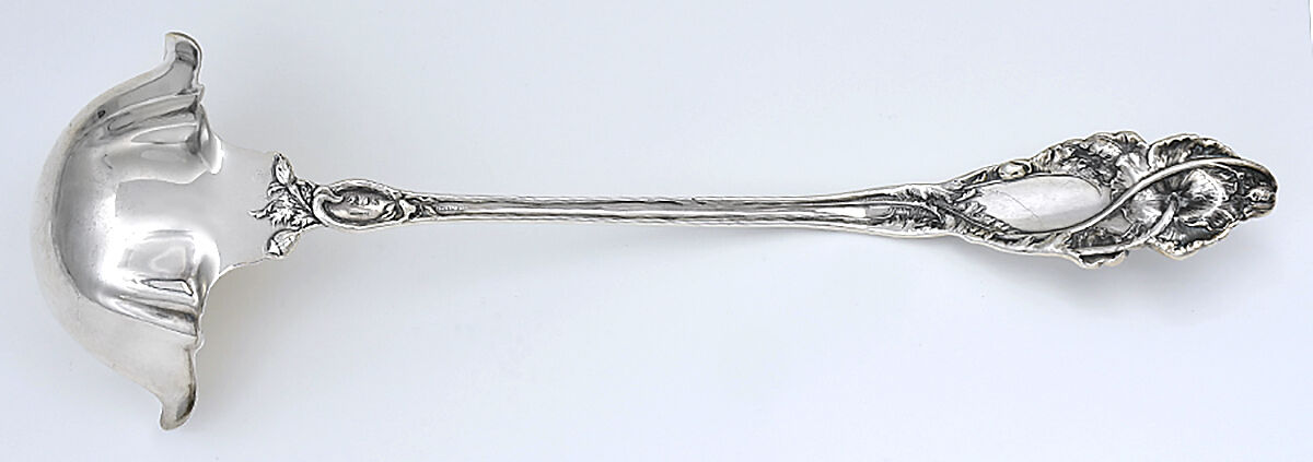 Love Disarmed (Sterling, 1899) Punch Ladle Solid Piece by Reed & Barton-2
