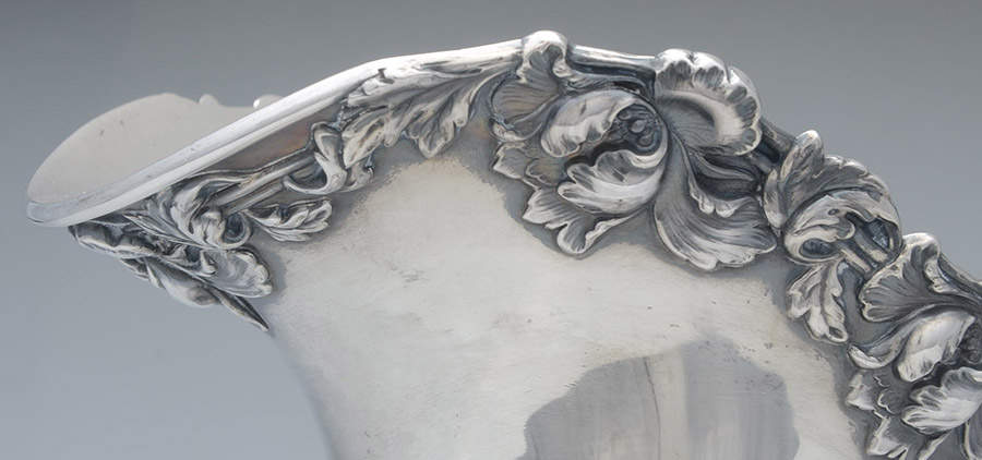 Les Cinq Fleurs (Sterling, Hollowware) Sterling Water Pitcher by Reed & Barton-3