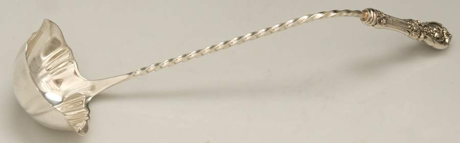 Francis I (Sterling, Hollowware, No Dates) Sterling Punch Set (Bowl,Tray,Ladle&12cups) by Reed & Barton-5