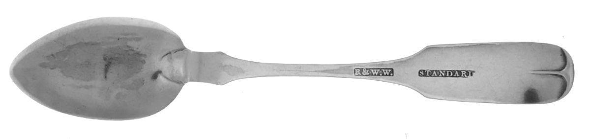 Coin Silver Flatware Teaspoon by Robert & William Wilson-3