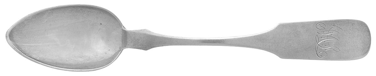 Coin Silver Flatware Teaspoon by Robert & William Wilson-1