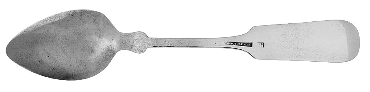 Coin Silver Flatware Teaspoon by Root & Chaffee-2