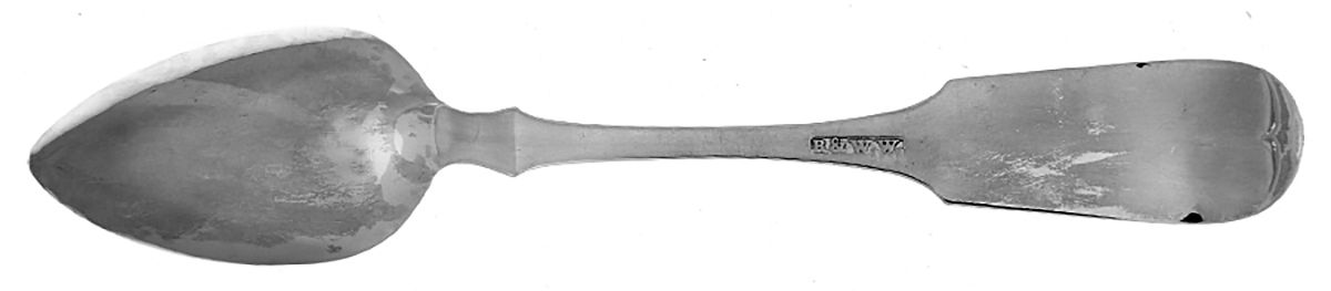 Coin Silver Flatware Teaspoon by Robert & William Wilson-2
