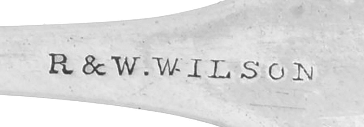 Coin Silver Flatware Teaspoon by Robert & William Wilson-3