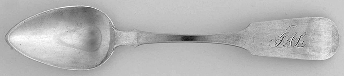 Coin Silver Flatware Teaspoon by Robert & William Wilson-1