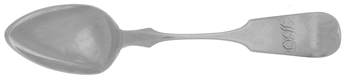 Coin Silver Flatware Teaspoon by Robert & William Wilson-1