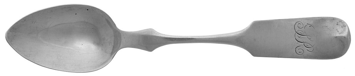 Coin Silver Flatware Teaspoon by Robert & William Wilson-1