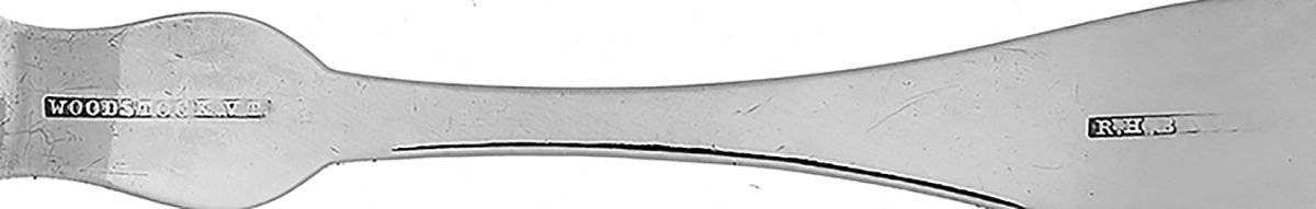 Coin Silver Flatware Tablespoon (Serving Spoon) by Roswell H Bailey-3