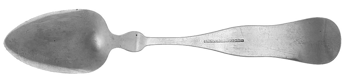 Coin Silver Flatware Teaspoon by Roswell H Bailey-2