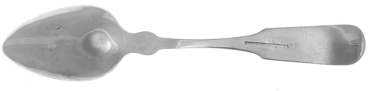 Coin Silver Flatware Teaspoon by ROGERS AND COLE-2