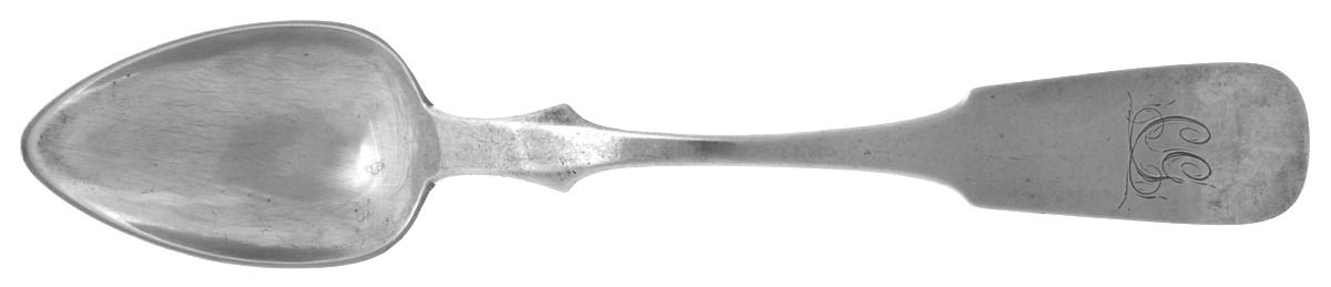 Coin Silver Flatware Teaspoon by R. & A. Campbell-1