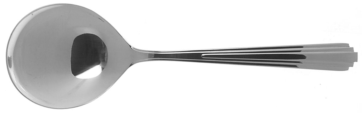 Splendide Manhattan (Stainless) Solid Serving Spoon