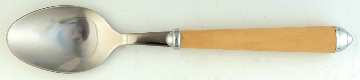 Studio Nova Mezzo-Beige (Stainless, Plastic) Place/Oval Soup Spoon