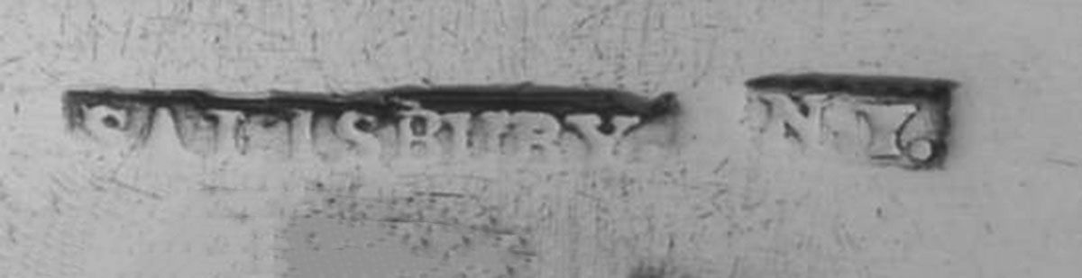 Coin Silver Flatware Tablespoon (Serving Spoon) by Henry Salisbury-3