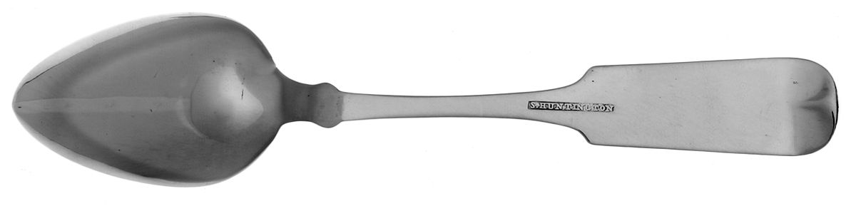 Coin Silver Flatware Five O'Clock Teaspoon by S. Huntington-2