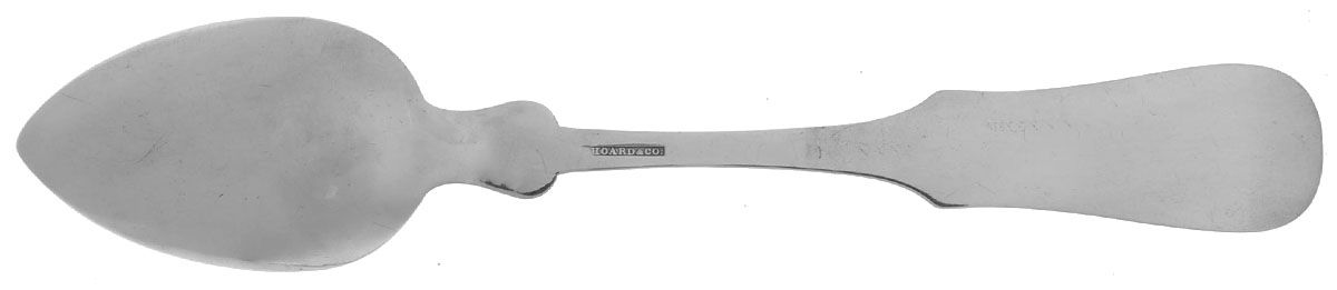 Coin Silver Flatware Tablespoon (Serving Spoon) by S. Hoard & Co.-2