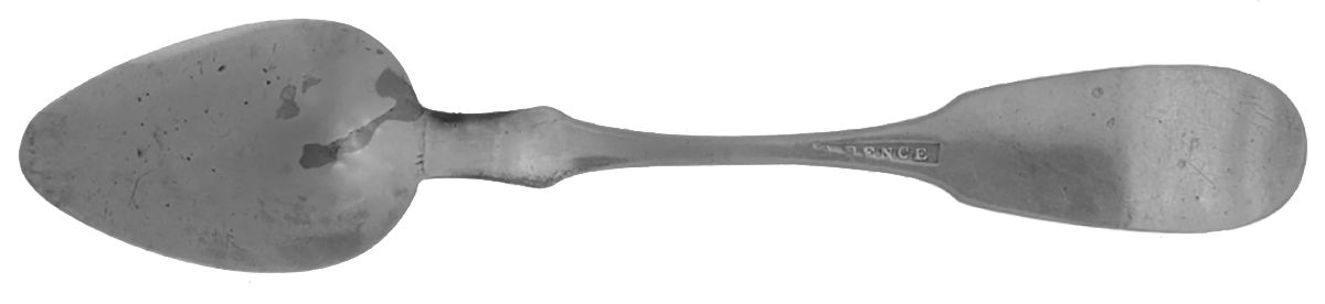 Coin Silver Flatware Teaspoon by Sylvester Pence-2