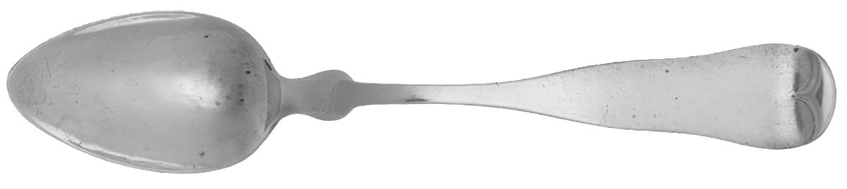 Coin Silver Flatware Teaspoon by S & J Myers-1